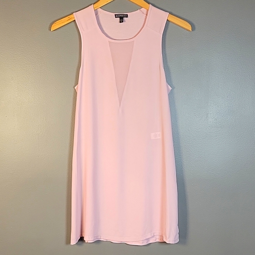 Express Sheer Chiffon Top Size S